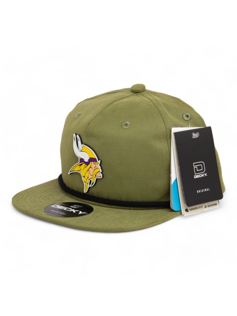 Minnesota Vikings 3D Classic Rope Hat- Loden/ Black